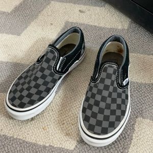 Checkerboard Vans size 13.5